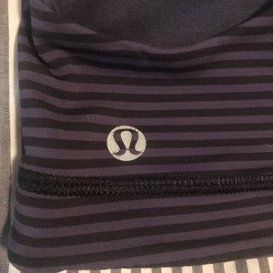 Striped Lululemon Sports Bra